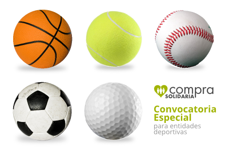 Convocatoria Especial para entidades deportivas de Compra Solidaria